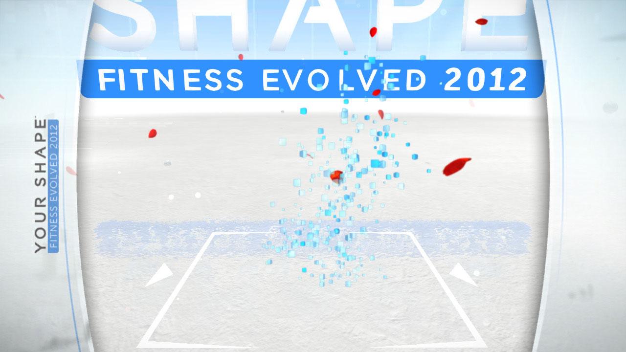 Your Shape: Fitness Evolved 2012 title screen for Xbox 360